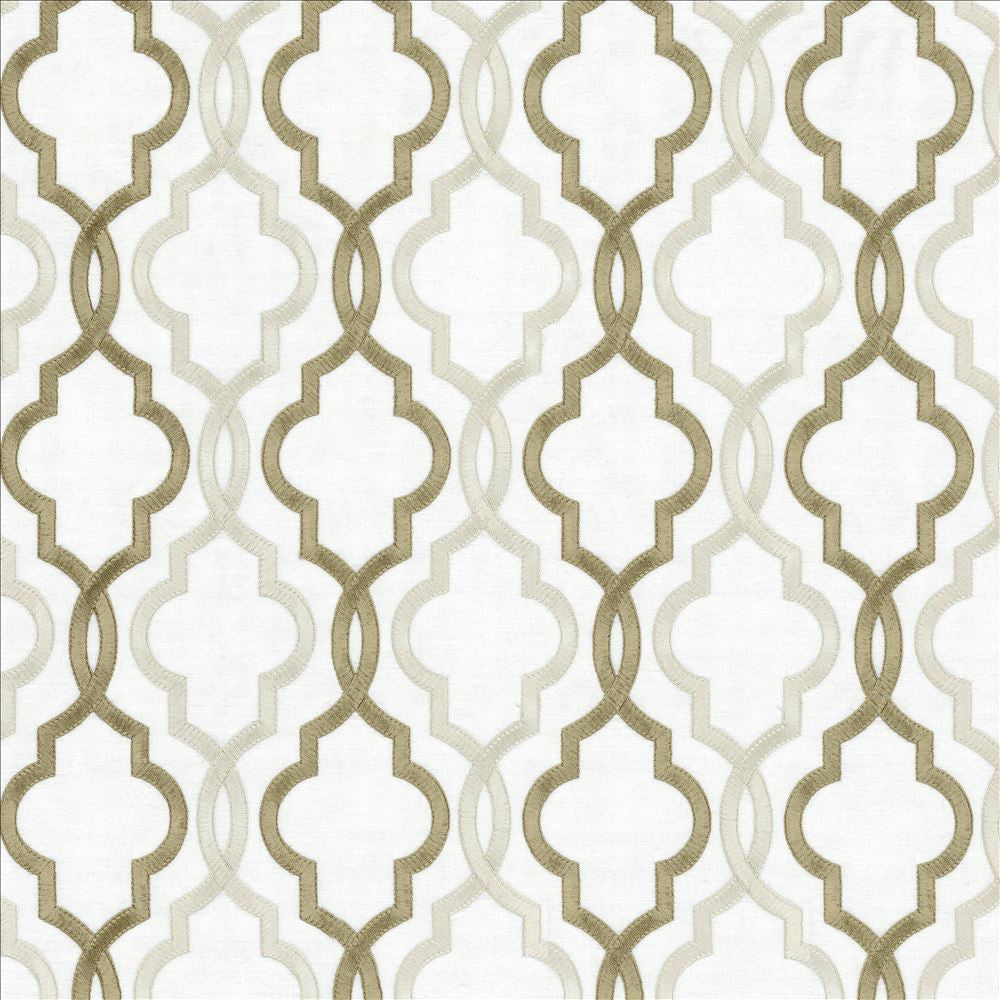 Della Ivory  by Kasmir Designer Fabric 5156 88% Rayon
12% Polyester
 INDIA Not Tested Horizontal: 4 6/8 inches and Vertical: 6 3/8 inches 51  - Swanky Fabrics -