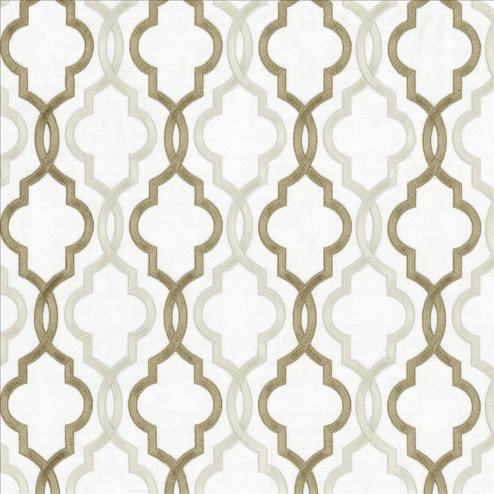 Della Ivory by Kasmir Designer Fabric See sample 88% Rayon
12% Polyester
 INDIA Not Tested </p><p>Repeat: Horizontal: 4 6/8 inches and Vertical: 6 3/8 inches 51 - Swanky Fabrics -