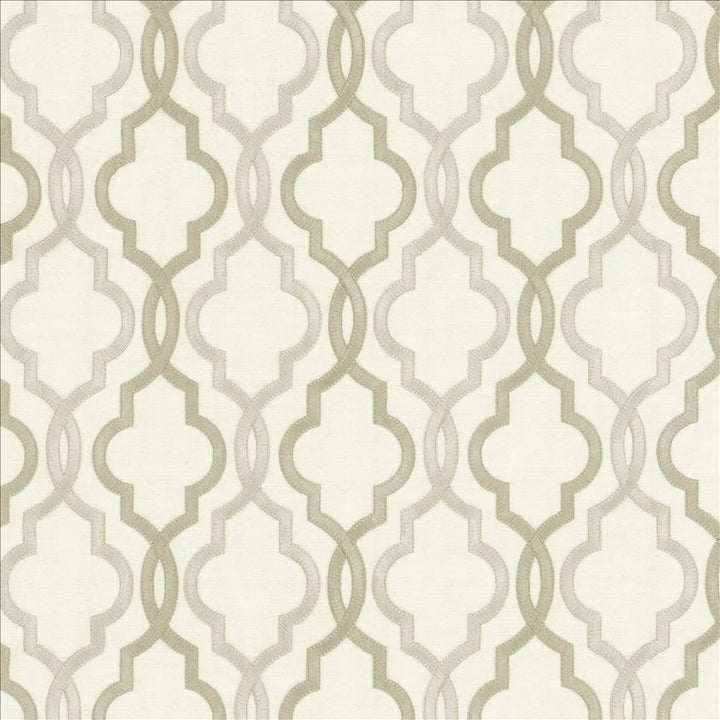 Della Platinum  by Kasmir Designer Fabric 5113 88% Rayon
12% Polyester
 INDIA Not Tested Horizontal: 4 6/8 inches and Vertical: 6 3/8 inches 51  - Swanky Fabrics -