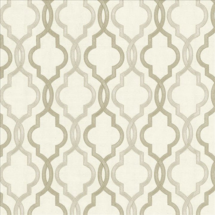 Della Platinum by Kasmir Designer Fabric 5113 88% Rayon
12% Polyester
 INDIA </p><p>Repeat: Horizontal: 4 6/8 inches and Vertical: 6 3/8 inches 51 - 56 - Swanky Fabrics -