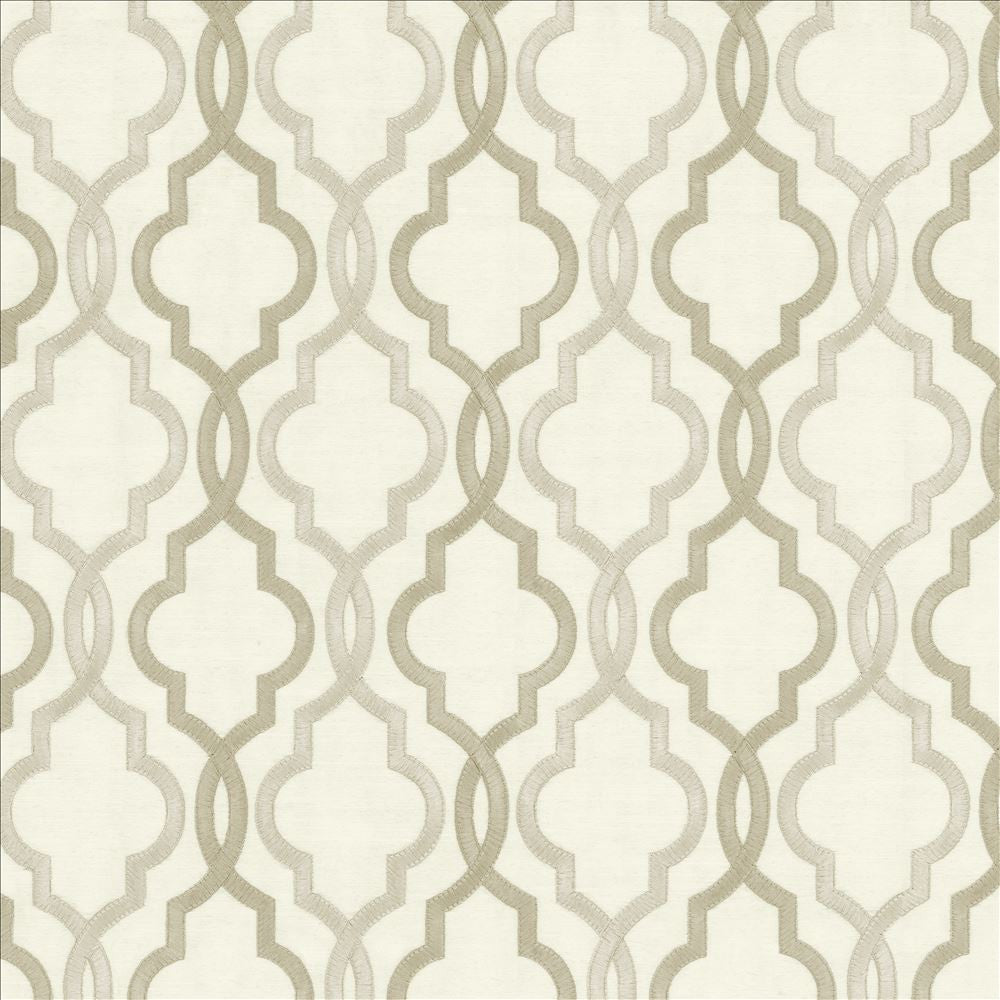 Della Platinum by Kasmir Designer Fabric 5113 88% Rayon
12% Polyester
 INDIA </p><p>Repeat: Horizontal: 4 6/8 inches and Vertical: 6 3/8 inches 51 - 56 - Swanky Fabrics -