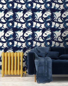 Mind The Gap Wallpaper DENIM SPIRIT (WP20183)