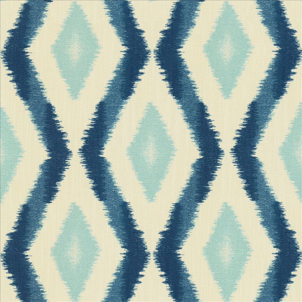 Denpasar Clarity by Kasmir Designer Fabric 5143 100% Polyester
 CHINA </p><p>Repeat: Horizontal: 8 4/8 inches and Vertical: 11 inches 54 - Swanky Fabrics -