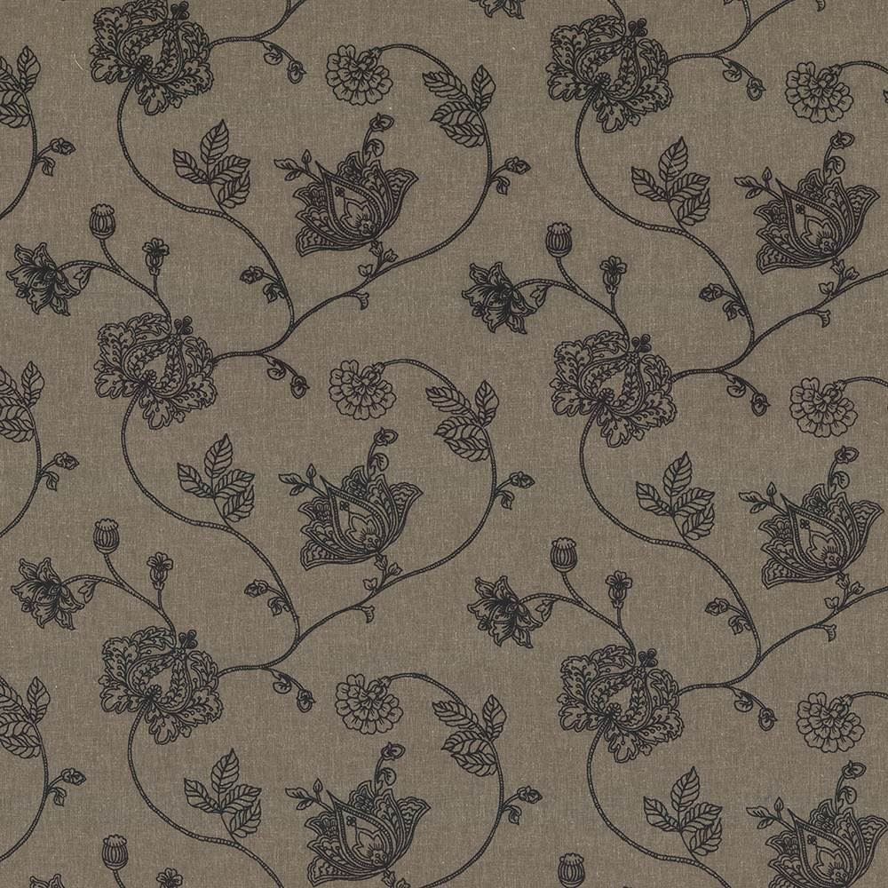 Devon Garden Granite by Kasmir Designer Fabric 1433 57% Polyester
28% Cotton
15% Linen
Embroidery
100% Cotton
 INDIA Not Tested </p><p>Repeat: Horizontal: 17 2/8 inches and Vertical: 12 4/8 inches 51 - Swanky Fabrics -