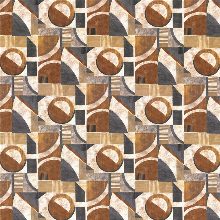 Devoted Sienna by Kasmir Designer Fabric 1468 100% Polyester
 INDIA </p><p>Repeat: Horizontal: 13 4/8 inches and Vertical: 13 4/8 inches 54 - Swanky Fabrics -