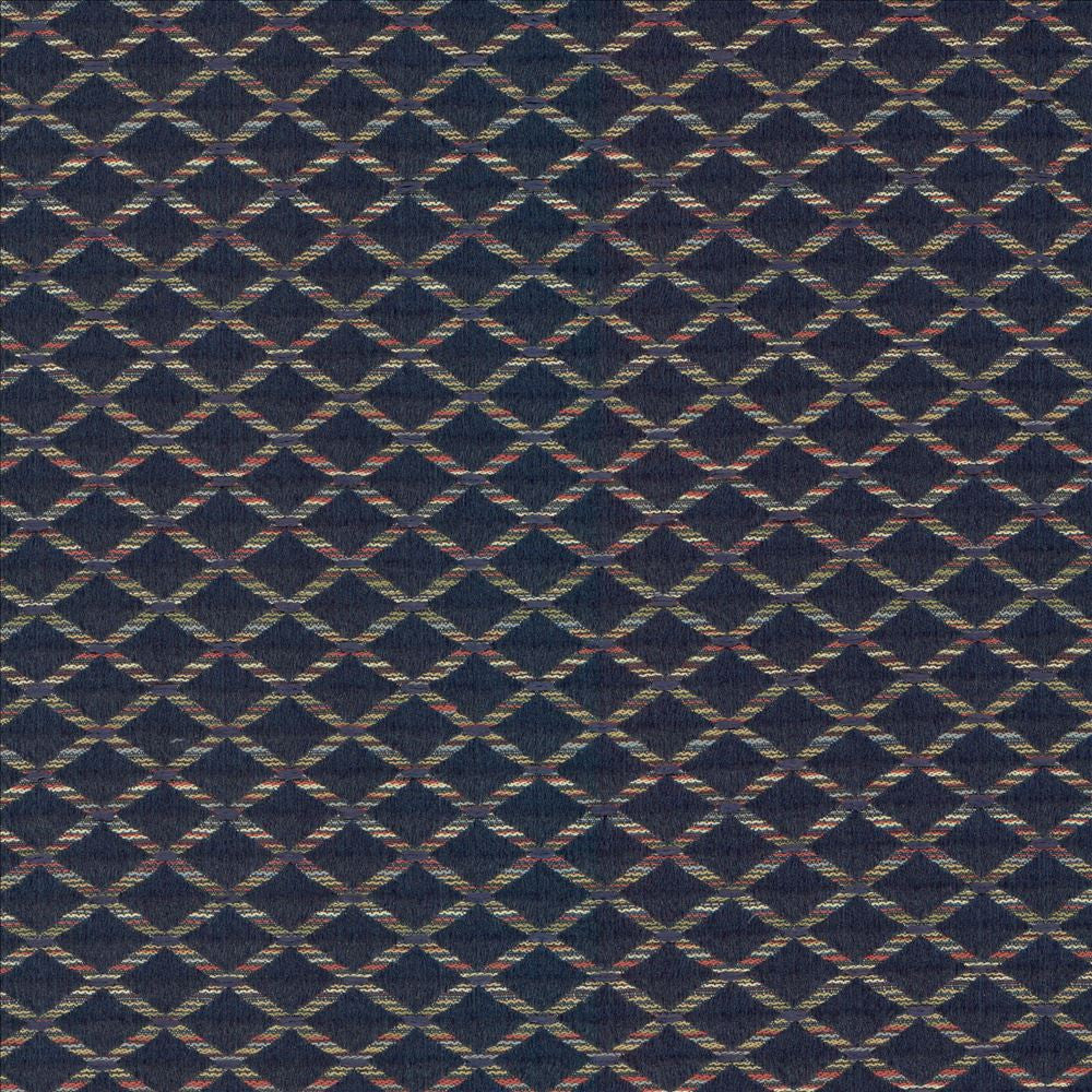 Diamonside Lake by Kasmir Designer Fabric 5088 55% Polyester
45% Rayon
 CHINA </p><p>Repeat: Horizontal: 1 2/8 inches and Vertical: 4/8 inches 55 - Swanky Fabrics -