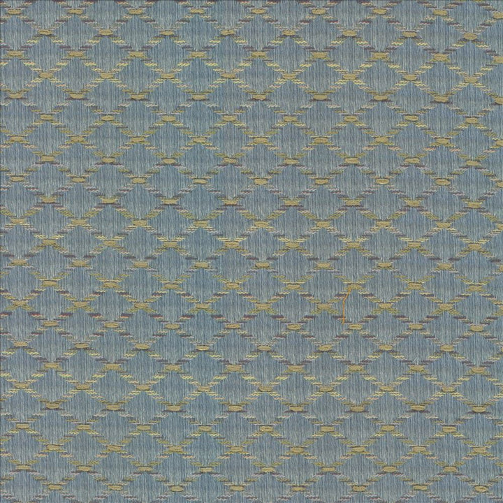 Diamonside Sea by Kasmir Designer Fabric 5089 55% Polyester
45% Rayon
 CHINA </p><p>Repeat: Horizontal: 1 2/8 inches and Vertical: 4/8 inches 55 - Swanky Fabrics -