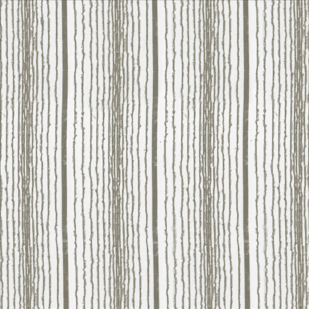 Disseminate Silver  by Kasmir Designer Fabric 5076 100% Polyester
 CHINA  Horizontal:  7 inches and Vertical: N/A 115  - Swanky Fabrics -