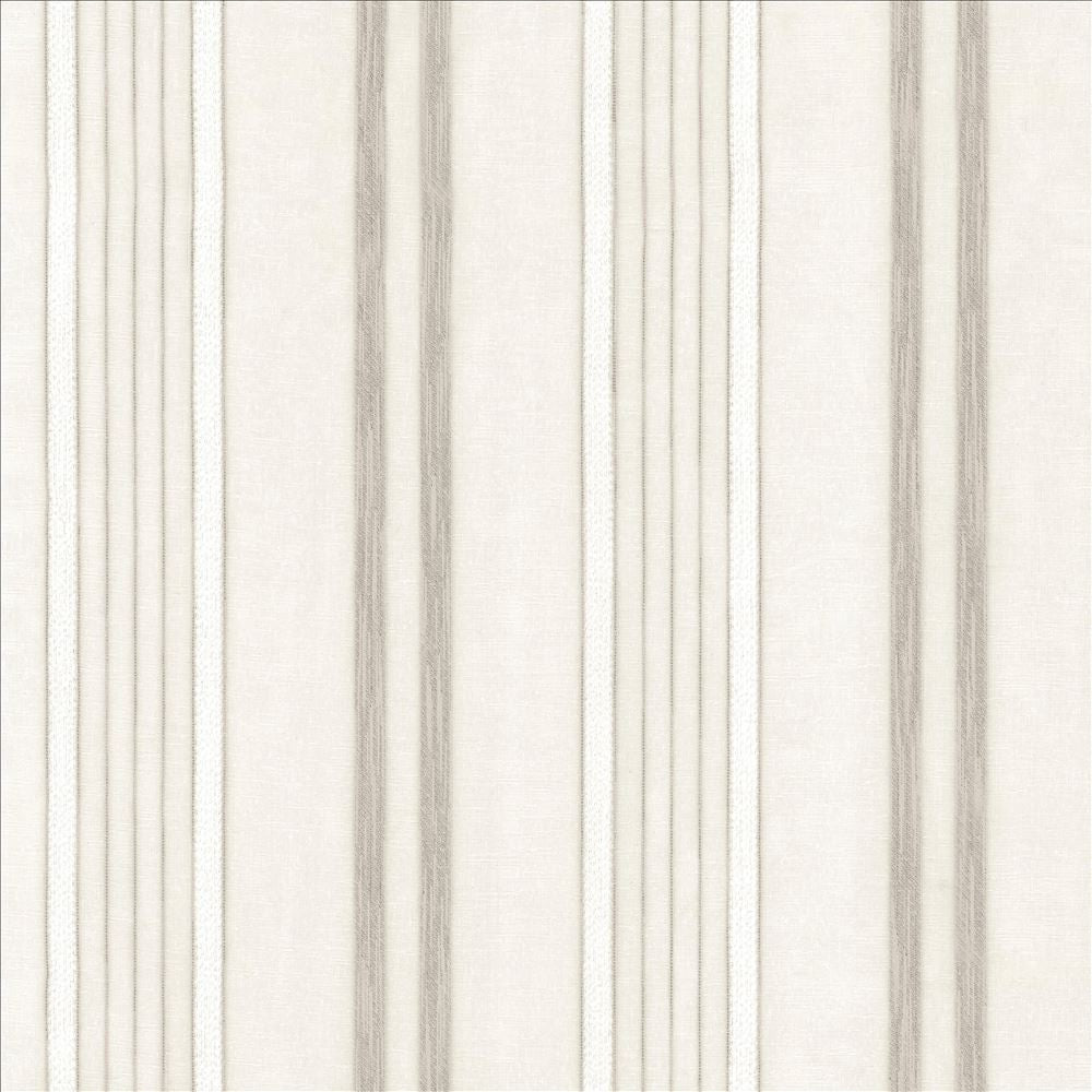 Double Decker Pewter by Kasmir Designer Fabric 5108 100% Polyester TURKEY Not Tested Horizontal: 8 6/8 inches and Vertical: 0 Inches 118 - Swanky Fabrics -