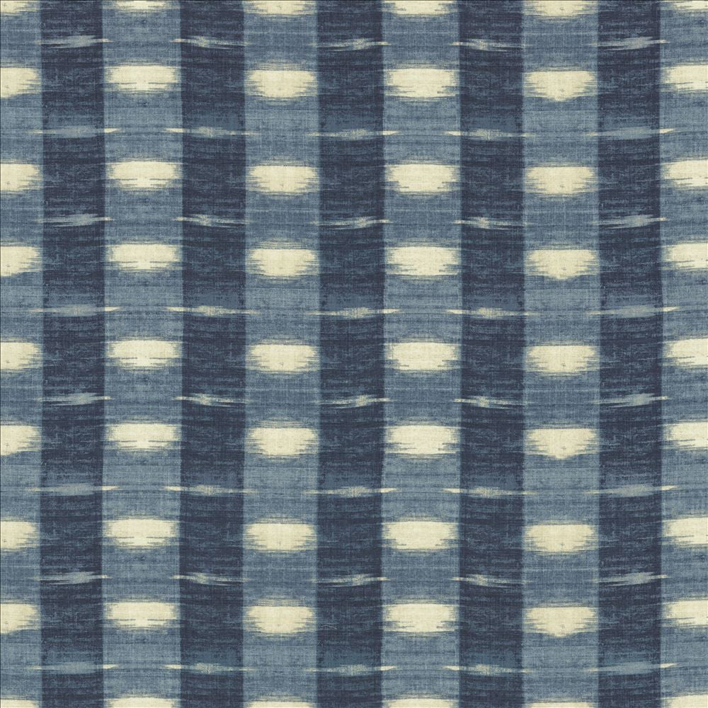 Double Take Baltic by Kasmir Designer Fabric 1458 55% Linen
45% Rayon
 CHINA </p><p>Repeat: Horizontal: 27 inches and Vertical: 9 inches 54 - Swanky Fabrics -