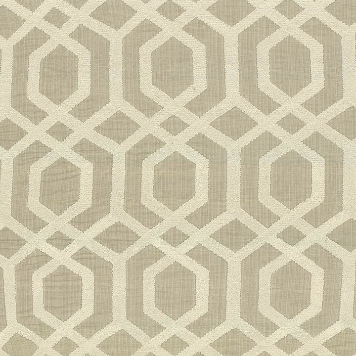 Druid Parchment by Kasmir Designer Fabric 1433 66% Polyester
30% Cotton
4% Linen
Embroidery
100% Polyester
 INDIA Not Tested </p><p>Repeat: Horizontal: 8 4/8 inches and Vertical: 9 4/8 inches 51 - Swanky Fabrics -