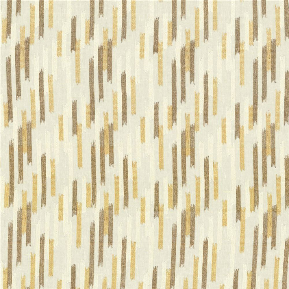 Dry Brush Champagne by Kasmir Designer Fabric 1443 54% Linen 32% Cotton 14% Polyester Embroidery 100% Viscose INDIA Not Tested Horizontal: 9 inches and Vertical: 9 inches 55 - Swanky Fabrics -