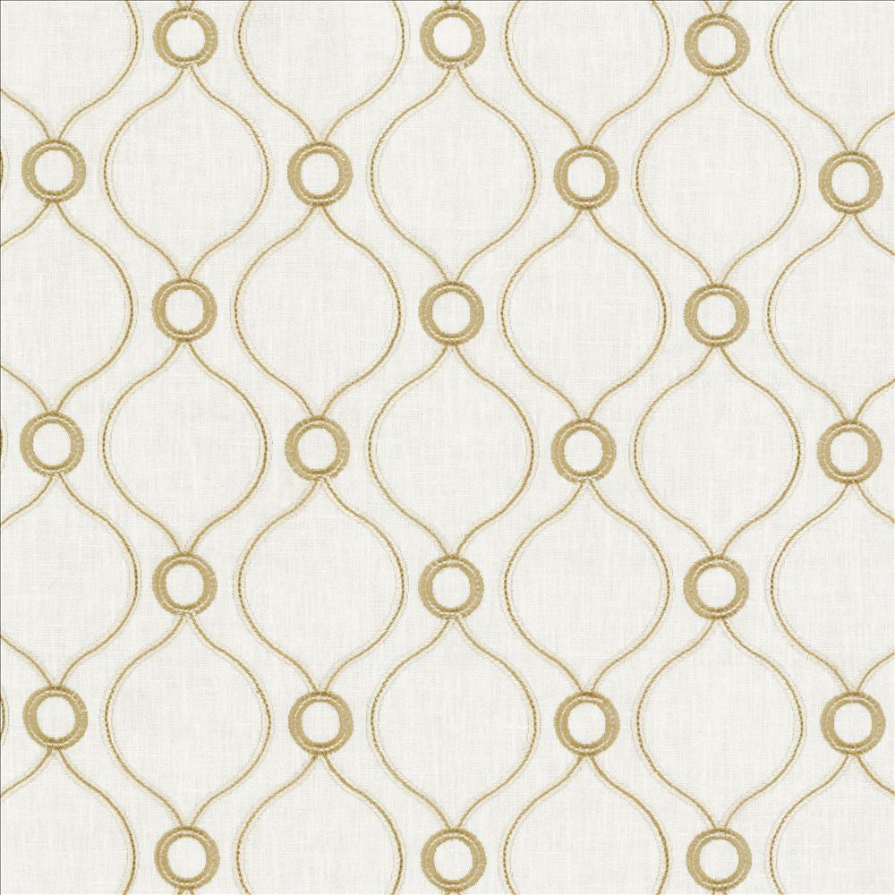Eastlake Crystal by Kasmir Designer Fabric 5111 70% Polyester
30% Cotton
 INDIA </p><p>Repeat: Horizontal: 4 4/8 inches and Vertical: 4 4/8 inches 58 - Swanky Fabrics -