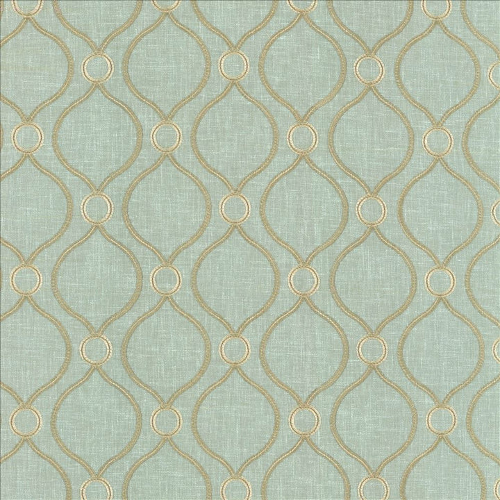 Eastlake Seaglass by Kasmir Designer Fabric See sample 70% Polyester
30% Cotton
 INDIA 7,000 Wyzenbeek Double Rubs </p><p>Repeat: Horizontal: 4 4/8 inches and Vertical: 4 4/8 inches 58 - Swanky Fabrics -
