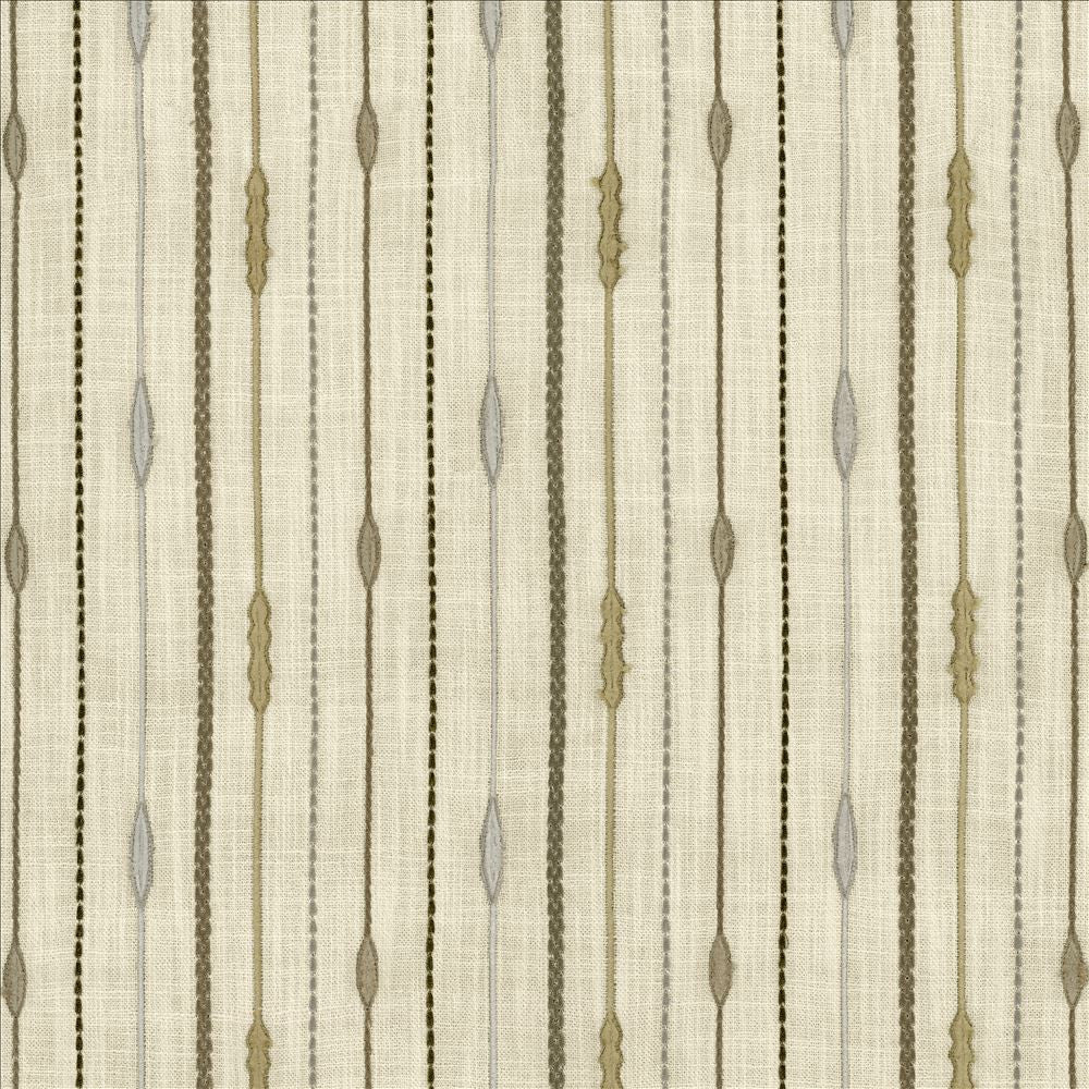 Easy Street Chrome  by Kasmir Designer Fabric 1462 100% Polyester
 INDIA 30,000 Wyzenbeek Double Rubs Horizontal: 5 4/8 inches and Vertical: 6 3/8 inches 55  - Swanky Fabrics -