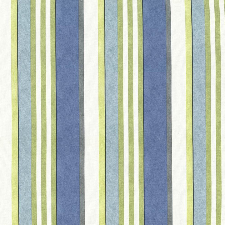 Edgemere Stripe Bluebell by Kasmir Designer Fabric 5075 100% Cotton
 UNITED KINGDOM Not Tested </p><p>Repeat: Horizontal: 13 5/8 inches and Vertical: N/A 54 - Swanky Fabrics -