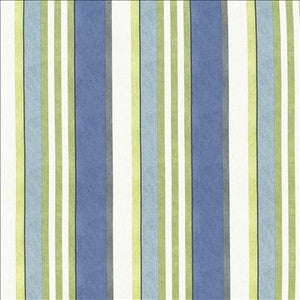 Edgemere Stripe Bluebell by Kasmir Designer Fabric