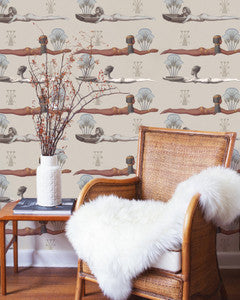 Mind The Gap Wallpaper EGYPTUM Taupe (WP20193)
