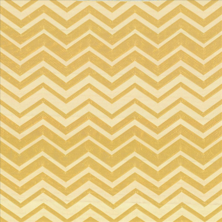 Electrify Golden Cream by Kasmir Designer Fabric 5069 100% Polyester CHINA 21,000 Wyzenbeek Double Rubs Horizontal: 7 4/8 inches and Vertical: 17 5/8 inches 57 - Swanky Fabrics -