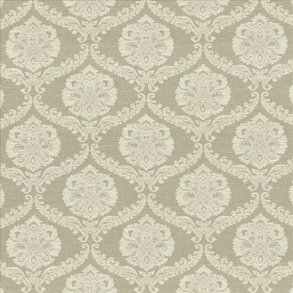 Elegant Sterling  by Kasmir Designer Fabric 1451 60% Viscose
40% Polyester
 CHINA Not Tested Horizontal: 15 3/8 inches and Vertical: 13 6/8 inches 56  - Swanky Fabrics -
