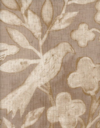 Enchanted Birchwood by Roth & Tompkins Fabric - 50% Cotton, 35%, Viscose, 15% Linen - India - 0-15,000 double rubs - V: 52  H: 25.25 - 54" - Fabric Carolina -