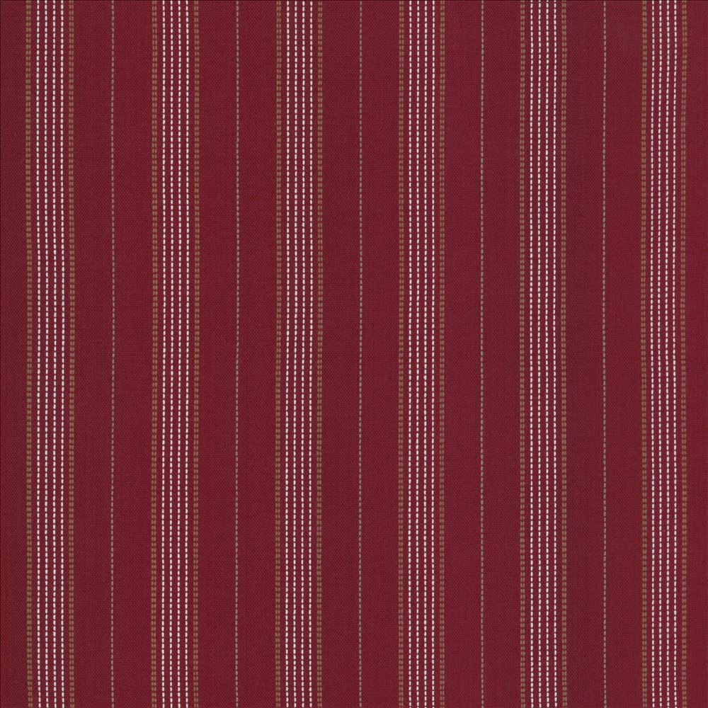 Endless Ribbon Cardinal  by Kasmir Designer Fabric 5121 100% Cotton
 INDIA 12,000 Wyzenbeek Double Rubs Horizontal: 3 inches and Vertical: N/A 54  - Swanky Fabrics -