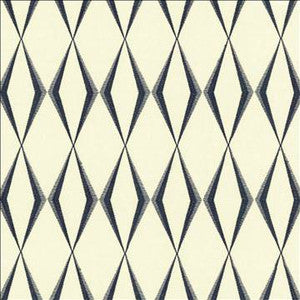 Entasis Navy by Kasmir Designer Fabric