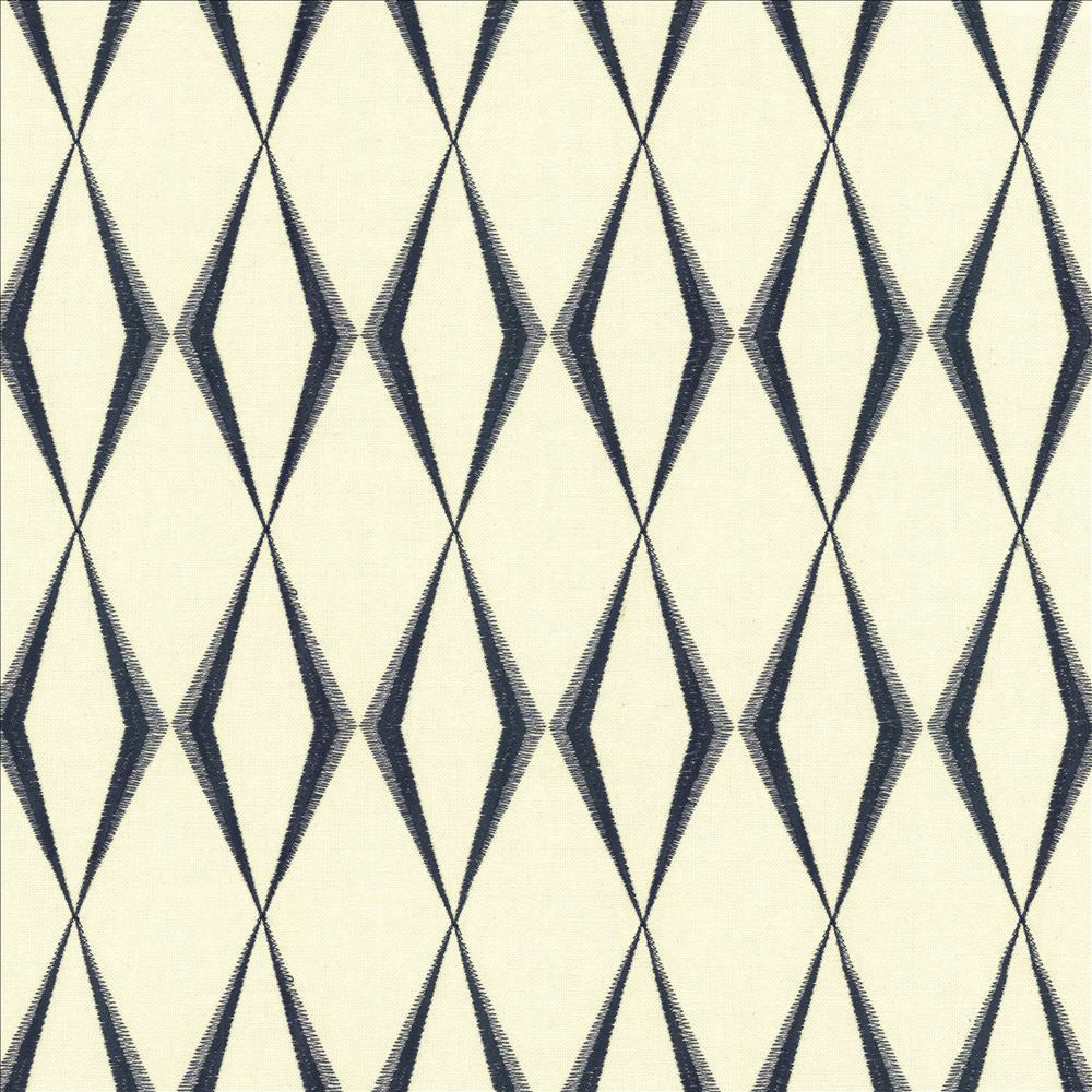 Entasis Navy by Kasmir Designer Fabric 1450 34% Viscose
28% Linen
28% Polyester
10% Rayon
 CHINA </p><p>Repeat: Horizontal: 3 inches and Vertical: 5 7/8 inches 54 - Swanky Fabrics -