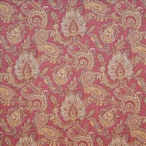 Ephraim Paisley Cerise by Kasmir Designer Fabric