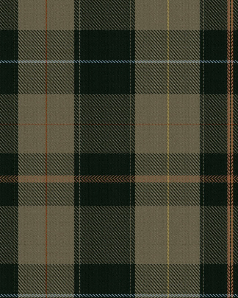 Mind The Gap Wallpaper EQUESTRIAN PLAID Khaki Wallpaper (WP30109) | WP30109 | THE WALLPAPER COMPENDIUM 2 | 1 roll x 20.5 x 393.7 in | 0.52m / 20.5in | 10m / 393.7in | 5.20mp | 50cm / 19.6in | Anthracite, Brown, Yellow | Satin Matte | Paste the wall | 1-roll in a box | Fabric Carolina | https://www.fabriccarolina.com/