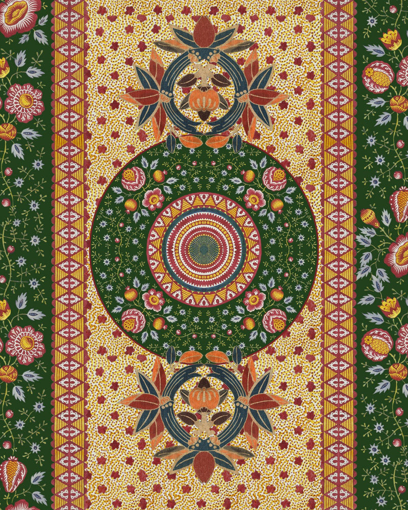 Mind The Gap Wallpaper ERBSTÃœCK GrÃ¼n Wallpaper (WP20702) | WP20702 | TYROL APRES-SKI HOME COLLECTION | 3 rolls x 20.5 x 118.1 in | 0.52m / 20.5in | 3m / 118in | 4.65mp | 52cm / 20.5in | Blue, Green, Red, Taupe | Textured Matte | Paste the wall | 3-rolls in a box | Fabric Carolina | https://www.fabriccarolina.com/