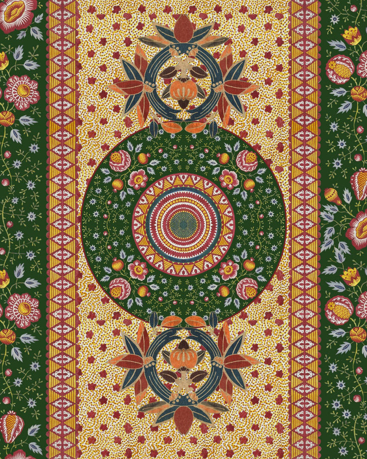 Mind The Gap Wallpaper ERBSTÃœCK GrÃ¼n Wallpaper (WP20702) | WP20702 | TYROL APRES-SKI HOME COLLECTION | 3 rolls x 20.5 x 118.1 in | 0.52m / 20.5in | 3m / 118in | 4.65mp | 52cm / 20.5in | Blue, Green, Red, Taupe | Textured Matte | Paste the wall | 3-rolls in a box | Fabric Carolina | https://www.fabriccarolina.com/