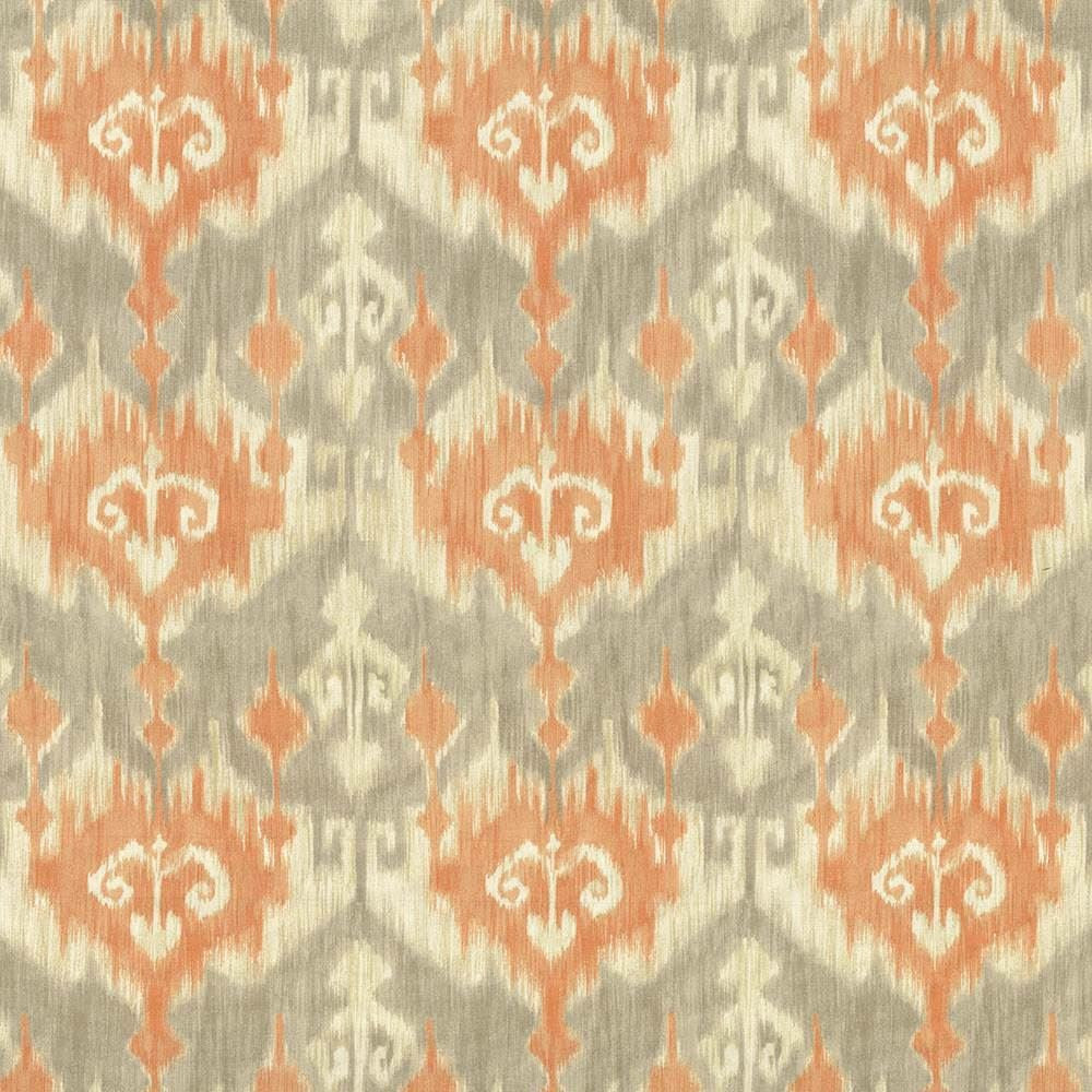 Escante Orange by Kasmir Designer Fabric 5063 100% Cotton
 USA 9,000 Wyzenbeek Double Rubs </p><p>Repeat: Horizontal: 13 4/8 inches and Vertical: 27 inches 54 - Swanky Fabrics -