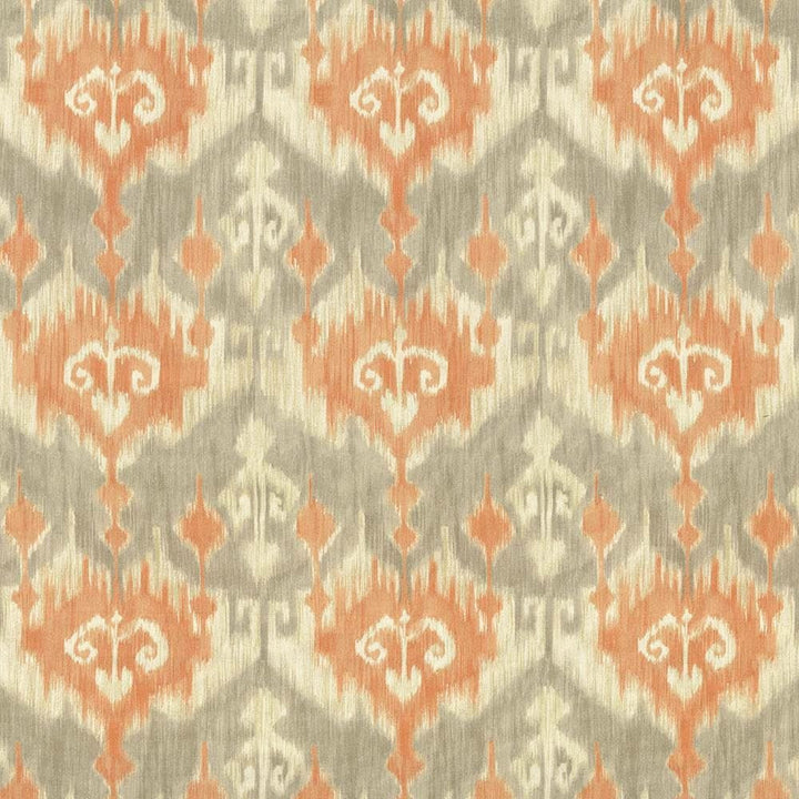 Escante Orange  by Kasmir Designer Fabric 5063 100% Cotton
 USA 9,000 Wyzenbeek Double Rubs Horizontal: 13 4/8 inches and Vertical: 27 inches 54  - Swanky Fabrics -