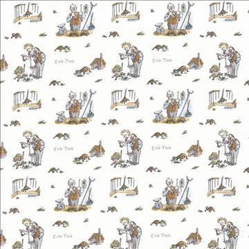 Esio Trot Magical Green by Kasmir Designer Fabric 1445 100% Cotton TURKEY Not Tested H: 13 4/8 inches, V: 12 5/8 inches 55 - Swanky Fabrics - Kasmir