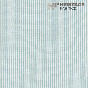 Essex Aqua by Roth & Tompkins Designer Fabric