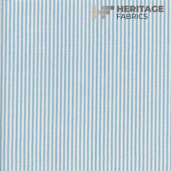 Essex Cornflower by Heritage Designer Fabric - 100% Cotton India 9,000 Horizontal: 0.25" and Vertical: N/A 54" - Swanky Fabrics -