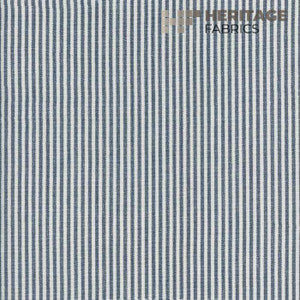 Essex Indigo by Roth & Tompkins Designer Fabric