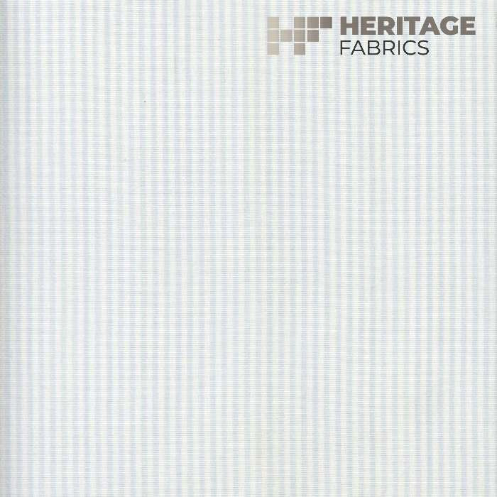 Essex Powder Blue by Heritage Designer Fabric - 100% Cotton India 9,000 Horizontal: 0.25" and Vertical: N/A 54" - Swanky Fabrics -