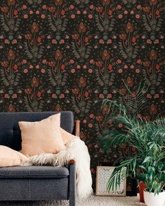 Mind The Gap Wallpaper GYPSY Anthracite Wallpaper (WP20310)