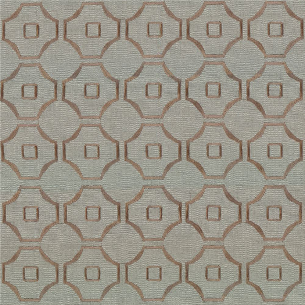 Exmore Aqua by Kasmir Designer Fabric 5074 100% Polyester
Embroidery
100% Polyester
 CHINA </p><p>Repeat: Horizontal: 3 6/8 inches and Vertical: 3 6/8 inches 55 - 58 - Swanky Fabrics -