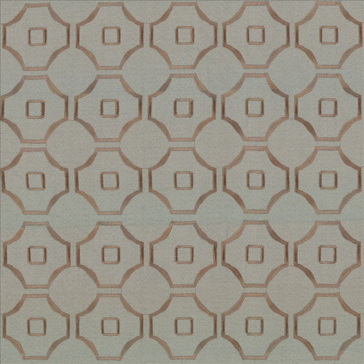 Exmore Aqua by Kasmir Designer Fabric See sample 100% Polyester
Embroidery
100% Polyester
 CHINA Not Tested </p><p>Repeat: Horizontal: 3 6/8 inches and Vertical: 3 6/8 inches 55 - Swanky Fabrics -