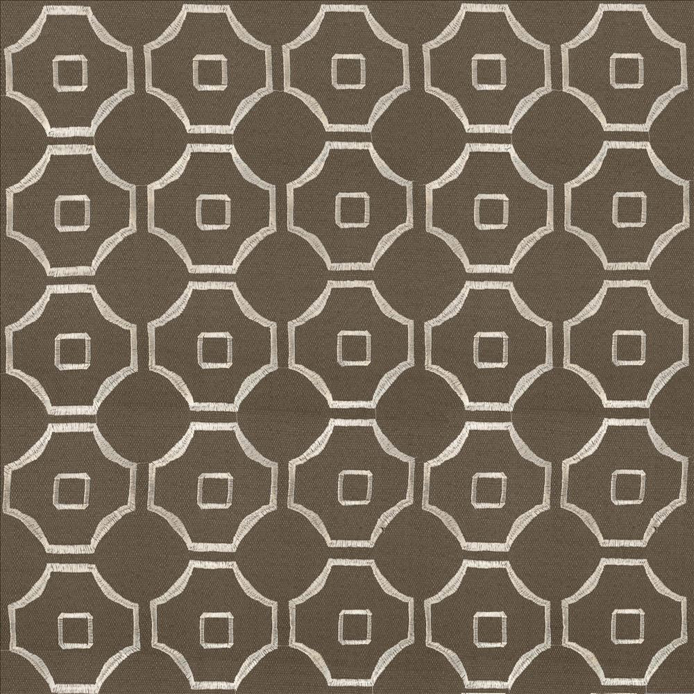 Exmore Taupe by Kasmir Designer Fabric 5068 100% Polyester
Embroidery
100% Polyester
 CHINA </p><p>Repeat: Horizontal: 3 6/8 inches and Vertical: 3 6/8 inches 55 - 58 - Swanky Fabrics -