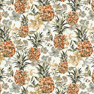 Expedition Pumpkin Smoke by Kasmir Designer Fabric