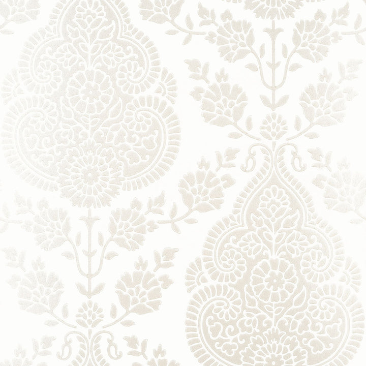 Balmuccia Damask Pearl AT57863 by Anna French Wallpaper Anna French Wallpaper Balmuccia Damask Pearl AT57863Wallpaper Bristol </p><p>Repeat: V: 21.00"(53.34 cm) 20.50"(52.07 cm) - Fabric Carolina -