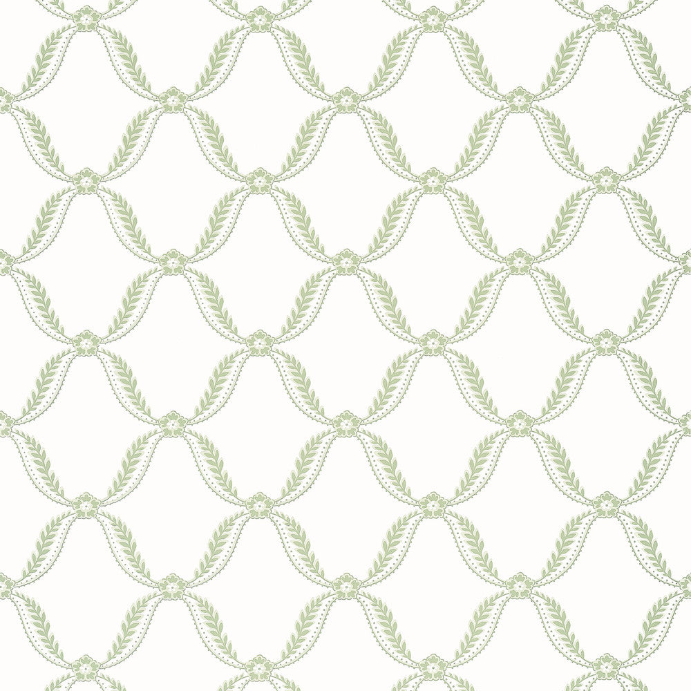 Tate Trellis Green AT57882 by Anna French Wallpaper Anna French Wallpaper Tate Trellis Green AT57882Wallpaper Bristol </p><p>Repeat: V: 6.25"(15.88 cm) 27.00"(68.58 cm) - Fabric Carolina -