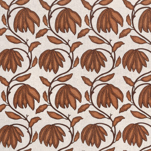 Desert Flower Ochre F912006 by Thibaut Designer Fabric