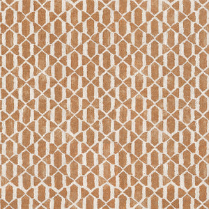 Vortex Ochre F912034 by Thibaut Designer Fabric