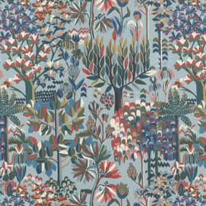 Alpine Spa Blue F912046 by Thibaut Designer Fabric