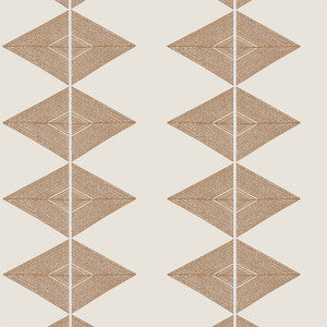 Reflection Ochre T12014 by Thibaut Designer Wallpaper